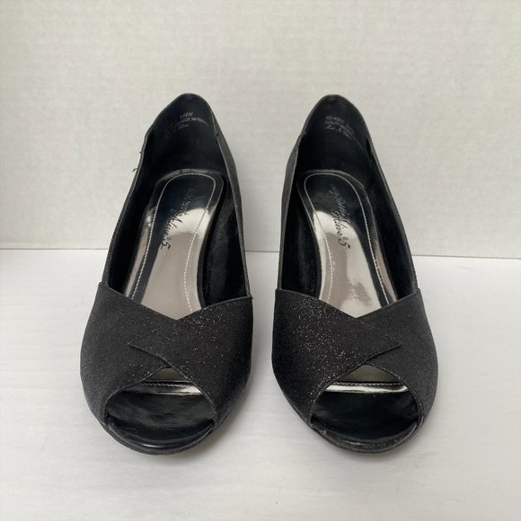 Easy Street - Alive @5 - Ravish Pump - Silver Glitter - Size 9 W - Picture 3 of 6